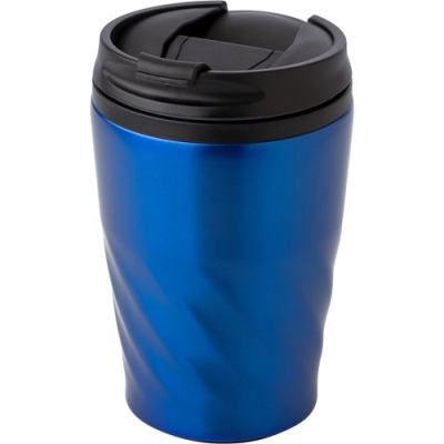 Picture of STAINLESS STEEL METAL MUG in Blue