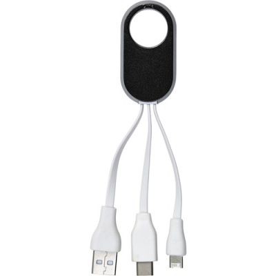 Picture of CHARGER CABLE SET in Black.