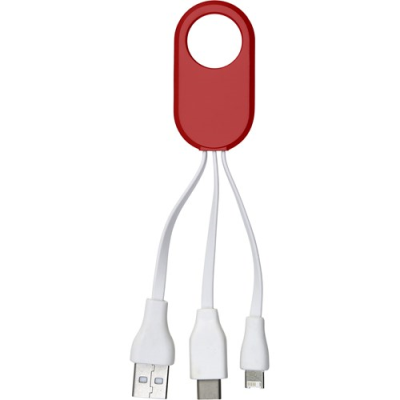 Picture of CHARGER CABLE SET in Red