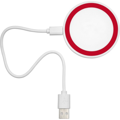 Picture of CORDLESS CHARGER in White & Red.