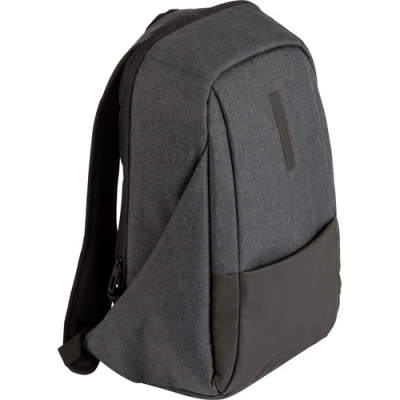 Picture of LAPTOP BACKPACK RUCKSACK in Black.