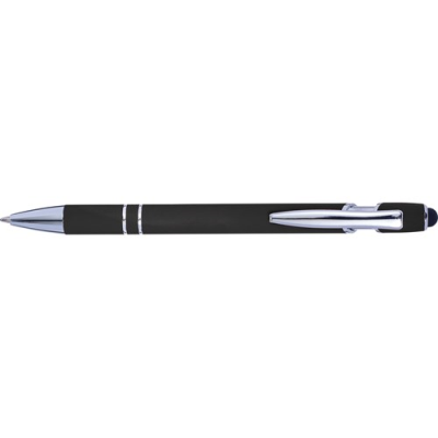Picture of BALL PEN with Rubber Finish in Black