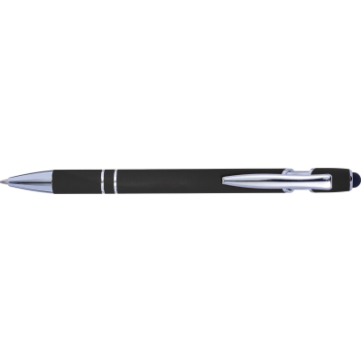 Picture of BALL PEN with Rubber Finish in Black