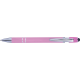 Picture of BALL PEN with Rubber Finish in Pink