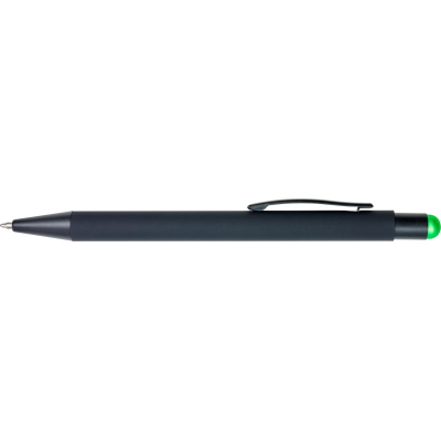 Picture of RUBBER BALL PEN in Lime.