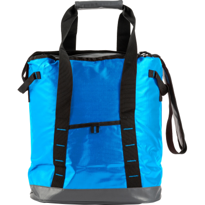 Picture of TARPAULIN COOL BAG in Cobalt Blue.