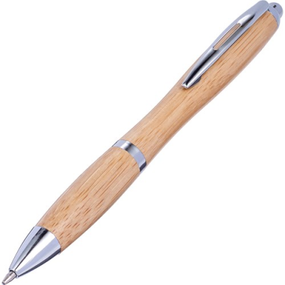 Picture of THE IMOLA - BAMBOO BALL PEN in Brown