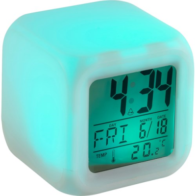 Picture of CUBE ALARM CLOCK in White