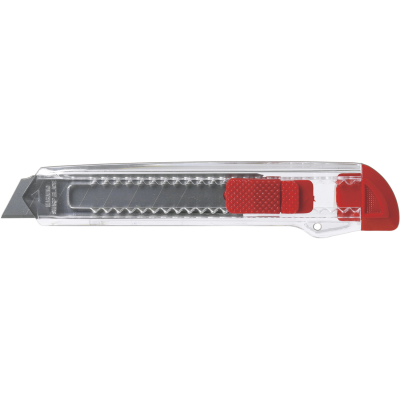 Picture of TRANSLUCENT PLASTIC CUTTER in Red.