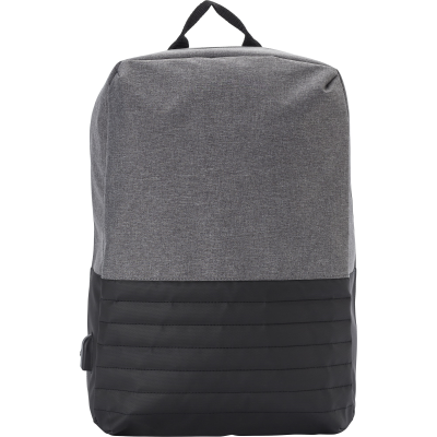 Picture of ANTI-THEFT BACKPACK RUCKSACK in Black