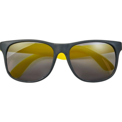 Picture of SUNGLASSES in Neon Yellow.