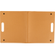 Picture of CARDBOARD CARD WRITING FOLDER in Brown