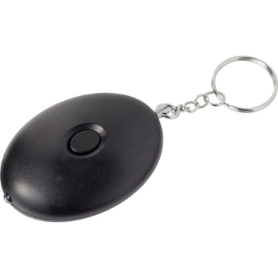 Picture of THE HELENA - KEYRING PERSONAL ALARM with Light in Black