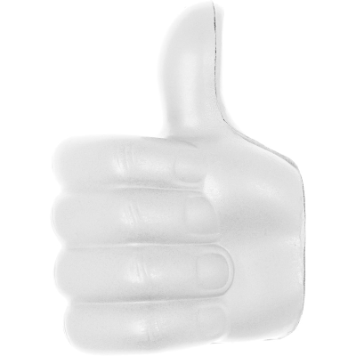 Picture of ANTI STRESS THUMBS-UP in White
