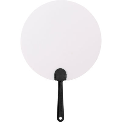 Picture of PAPER HAND FAN in Black.