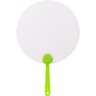 Picture of PAPER HAND FAN in Lime.