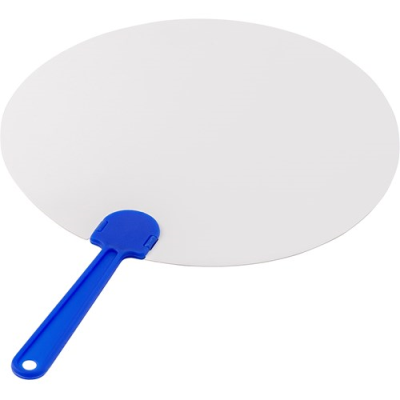 Picture of PAPER HAND FAN in Cobalt Blue