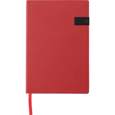 Picture of NOTE BOOK (APPROX A5) with USB Drive in Red