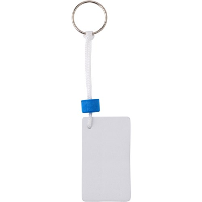 Picture of FOAM KEY HOLDER KEYRING in White