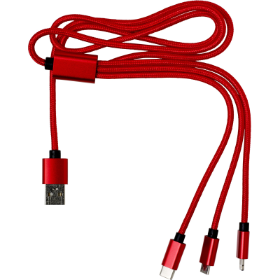 Picture of THE DANBURY - USB CHARGER CABLE in Red