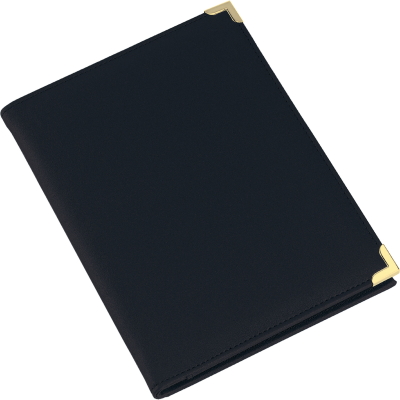 Picture of A5 FOLDER, EXCL PAD, ITEM 8500 in Black.