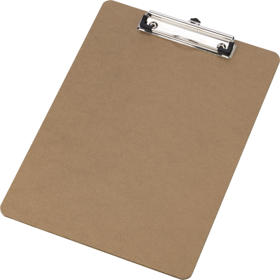 Picture of CLIPBOARD in Brown.