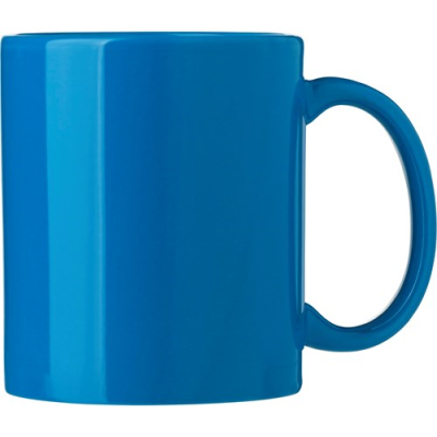 Picture of 300ML CERAMIC POTTERY COLOUR MUG in Blue