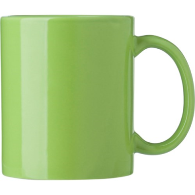 Picture of 300ML CERAMIC POTTERY COLOUR MUG in Light Green