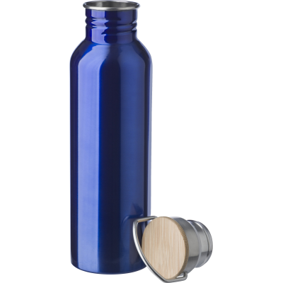 Picture of 700ML STEEL DRINK BOTTLE in Blue.