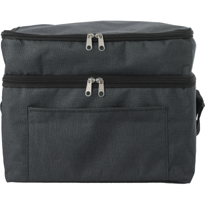 Picture of RPET COOL BAG in Grey.