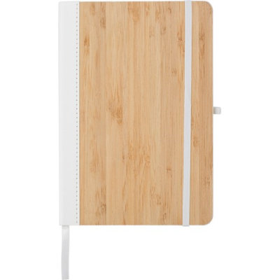 Picture of BAMBOO NOTE BOOK in White