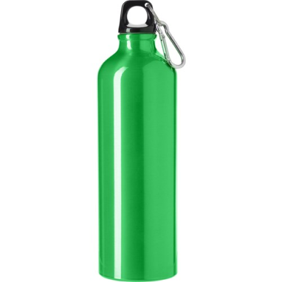 Picture of ALUMINIUM METAL BOTTLE (750 ML) SINGLE WALLED in Lime