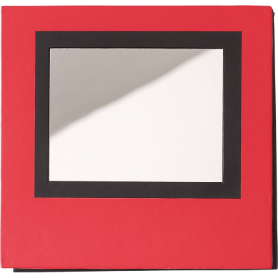 Picture of PAPER MEMO CUBE BLOCK in Red