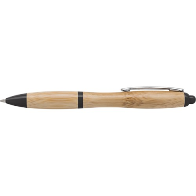 Picture of BAMBOO BALL PEN in Black.