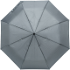 Picture of TELESCOPIC PONGEE UMBRELLA in Grey