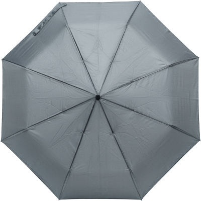 Picture of FOLDING PONGEE UMBRELLA in Grey.