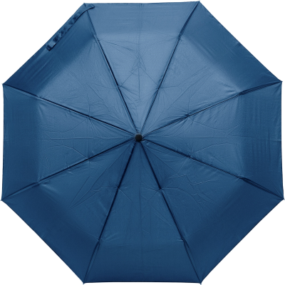 Picture of FOLDING PONGEE UMBRELLA in Blue