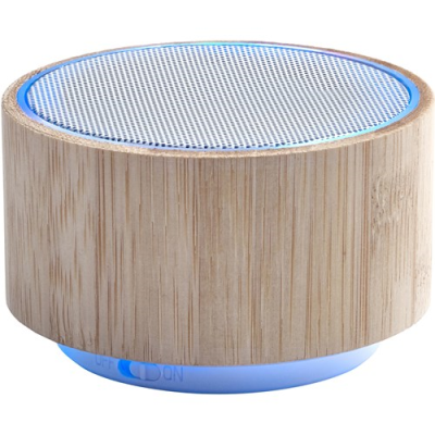 Picture of THE RAVEN - BAMBOO CORDLESS SPEAKER in Brown