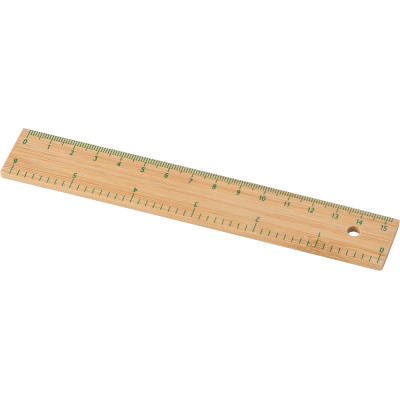 Picture of BAMBOO RULER in Brown