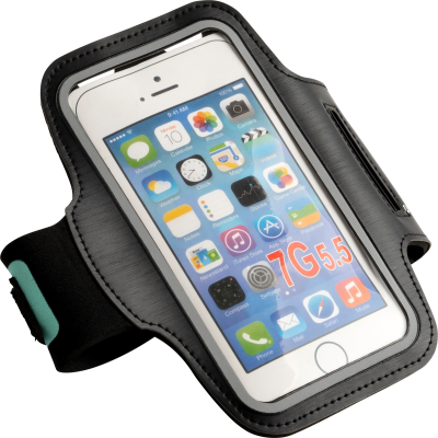 Picture of PHONE ARM BAND in Black.