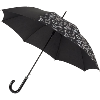Picture of COLOUR CHANGING AUTOMATIC UMBRELLA in Black