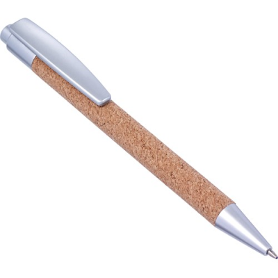 Picture of CORK BALL PEN in Silver