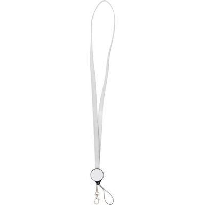 Picture of LANYARD in White.