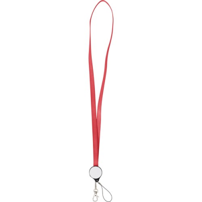 Picture of LANYARD in Red.