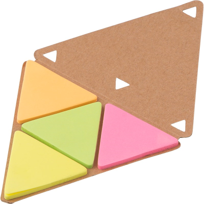 Picture of PAPER STICKY NOTE HOLDER in Brown