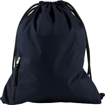 Picture of DRAWSTRING BACKPACK RUCKSACK in Blue