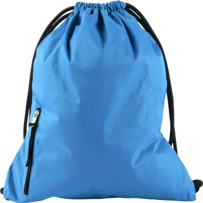 Picture of DRAWSTRING BACKPACK RUCKSACK in Light Blue