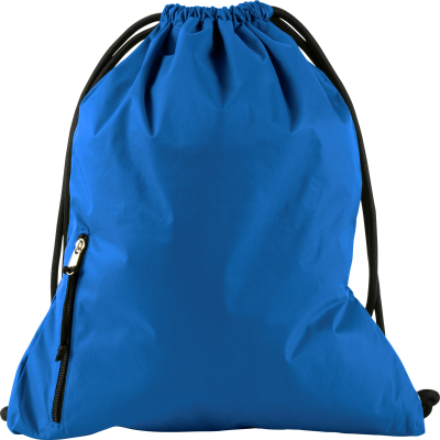 Picture of DRAWSTRING BACKPACK RUCKSACK in Cobalt Blue