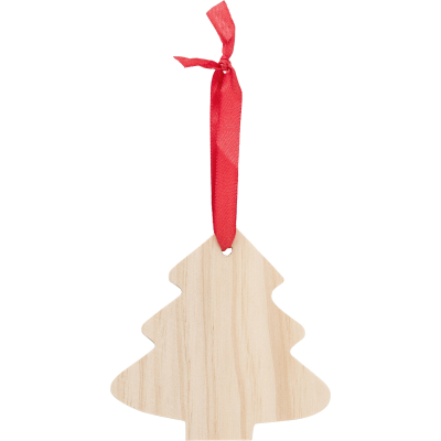 Picture of WOOD CHRISTMAS TREE in Brown.