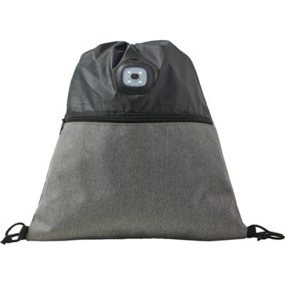 Picture of BACKPACK RUCKSACK with Cob Light in Black.